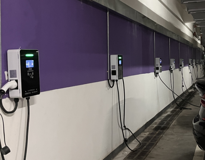 及時電7kw交流汽車充電樁全新上線